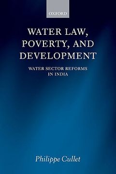 portada Water Law, Poverty, and Development
