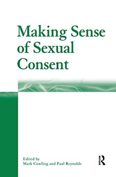 portada Making Sense of Sexual Consent (en Inglés)