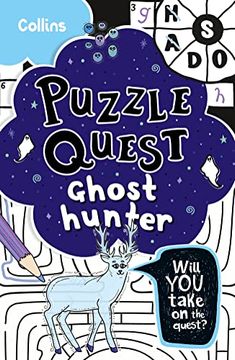 portada Ghost Hunter: Solve More Than 100 Puzzles in This Adventure Story for Kids Aged 7+