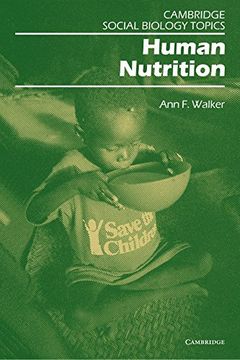 portada Human Nutrition (Cambridge Social Biology Topics) (en Inglés)