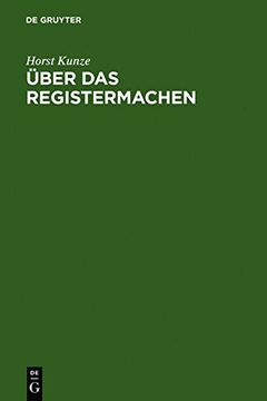portada Uber Das Registermachen (German Edition)