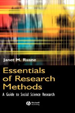 portada essentials of research methods: a guide to social science research (en Inglés)