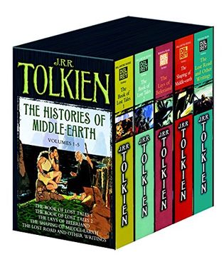 portada Histories of Middle Earth 5c box set mm (en Inglés)