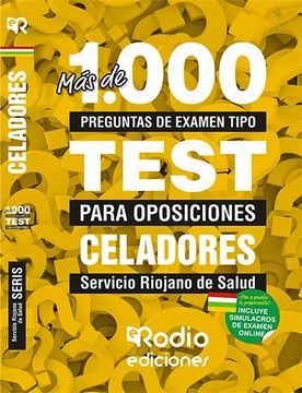 portada Celadores del Servicio Riojano de Salud: Mas de 1. 000 Preguntas Tipo Test Para Oposiciones