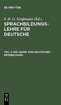 portada Die Lehre von Deutscher Redebildung (en Alemán)
