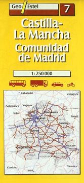 portada Mapa Castila / La Mancha Comunidad De Madrid