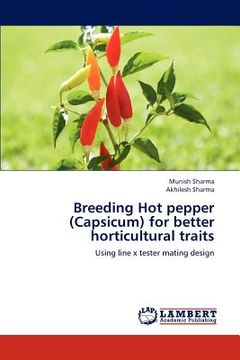portada breeding hot pepper (capsicum) for better horticultural traits (en Inglés)