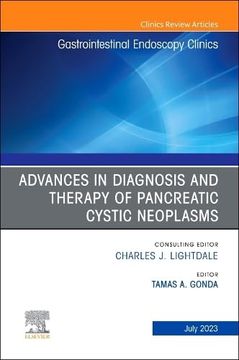 portada Advances in Diagnosis and Therapy of Pancreatic Cystic Neoplasms, an Issue of Gastrointestinal Endoscopy Clinics (Volume 33-3) (The Clinics: Internal Medicine, Volume 33-3) (en Inglés)