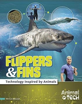 portada Flippers & Fins Format: Library Bound (in English)