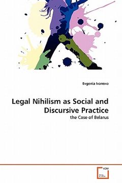 portada legal nihilism as social and discursive practice (en Inglés)