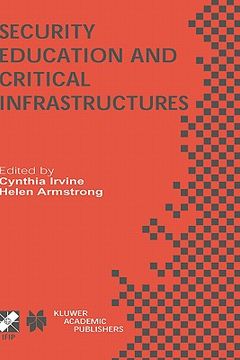portada security education and critical infrastructures (en Inglés)
