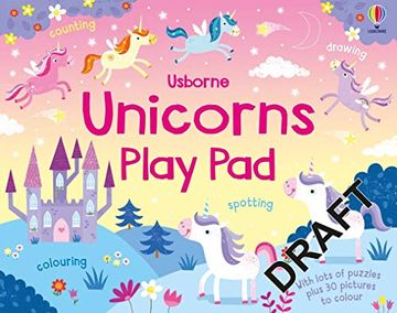 portada Unicorns Play pad (Play Pads, 1) (in English)