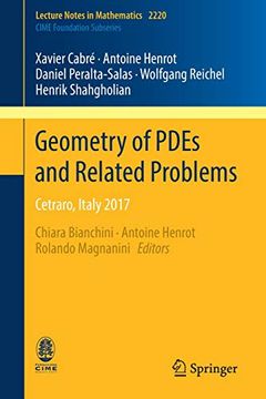 portada Geometry of Pdes and Related Problems: Cetraro, Italy 2017 (Lecture Notes in Mathematics) (en Inglés)