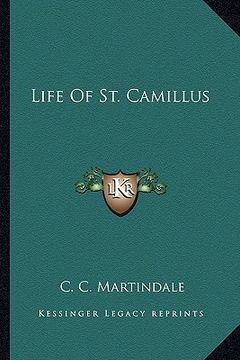 portada life of st. camillus (en Inglés)