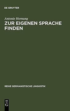 portada Zur Eigenen Sprache Finden (en Alemán)