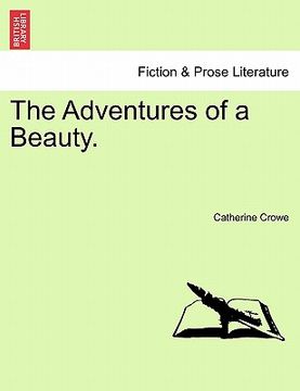 portada the adventures of a beauty. (in English)