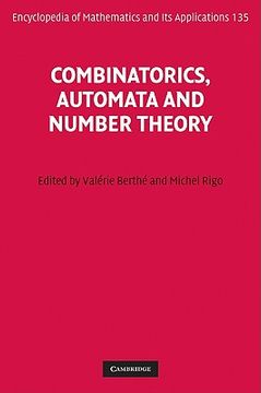 portada Combinatorics, Automata and Number Theory Hardback (Encyclopedia of Mathematics and its Applications) 