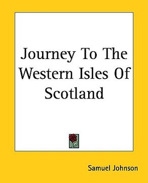 portada journey to the western isles of scotland (en Inglés)