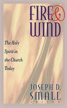 portada fire and wind: the holy spirit in the church today (in English)