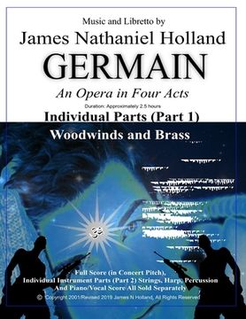 portada Germain: An Opera in Four Acts, Individual Parts (Parts 1) Woodwinds and Brass (en Inglés)