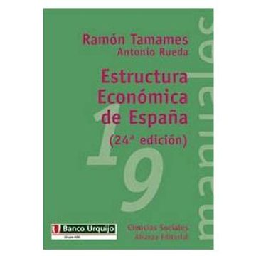 portada Estructura Económica de España (el Libro Universitario - Manuales)