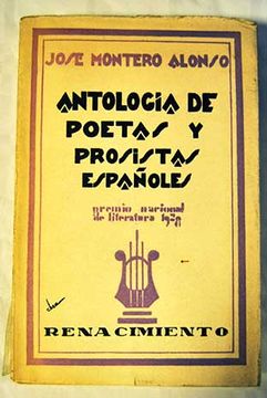 portada Antología de poetas y prosistas españoles