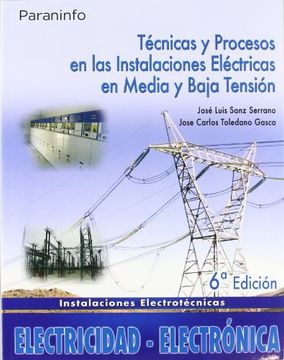 portada Técnicas y Procesos en las Instalaciones Eléctricas en Media y Baja Tensión