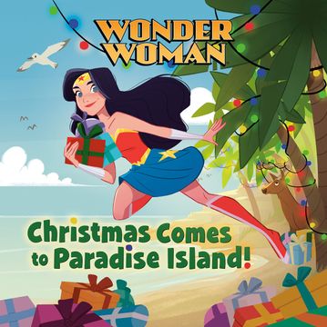 portada Wonder Woman: ¡Navidad en Isla Paraíso!
