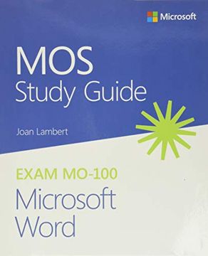portada Mos Study Guide for Microsoft Word Exam Mo-100 (en Inglés)