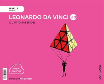 portada Cuanto Sabemos Nivel 2 Leonardo da Vinci 3. 0 (in Spanish)