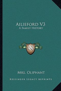 portada ailieford v3: a family history (en Inglés)