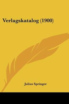 portada verlagskatalog (1900) (en Inglés)