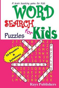 portada Word Search Puzzles for Kids (en Inglés)