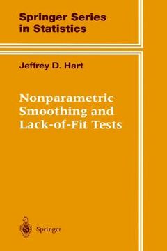 portada nonparametric smoothing and lack-of-fit tests (en Inglés)