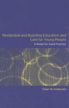 portada residential and boarding education and care for young people: a model for good practice (in English)