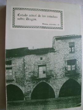 portada Estado Actual de los Estudios Sobre Aragon i i Jornadas Tomo