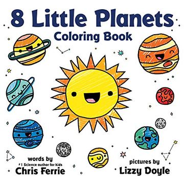 portada 8 Little Planets Coloring Book (en Inglés)