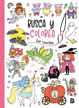 portada Busca y Colorea - los Cuentos (in Spanish)