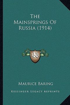 portada the mainsprings of russia (1914)
