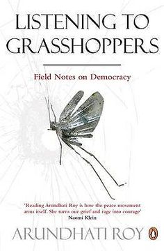 portada listening to grasshoppers: field notes on democracy (en Inglés)