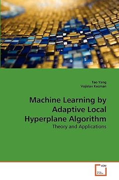 portada machine learning by adaptive local hyperplane algorithm (en Inglés)