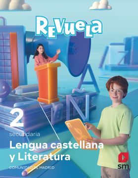 portada Lengua Castellana 2º eso Proyecto Revuela Madrid ed 2023