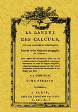 portada La Langue des Calculs (in Spanish)