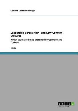 portada leadership across high- and low-context cultures (en Inglés)