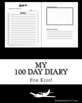 portada My 100 Day Diary (Black cover) (en Inglés)