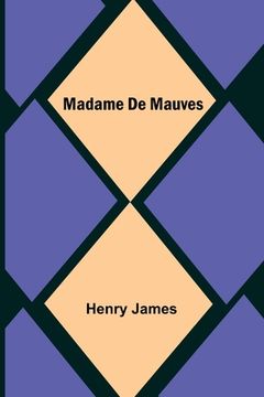 portada Madame De Mauves (in English)