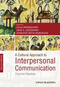 portada a cultural approach to interpersonal communication