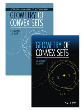 portada Geometry of Convex Sets Set (en Inglés)
