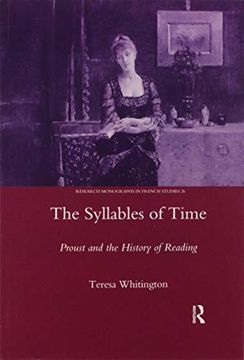 portada The Syllables of Time: Proust and the History of Reading 