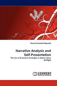 portada narrative analysis and self-presentation (en Inglés)